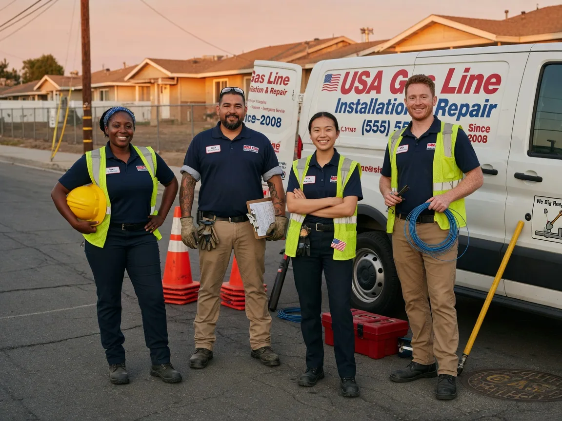 Gas Line Installation company in Innis, LA